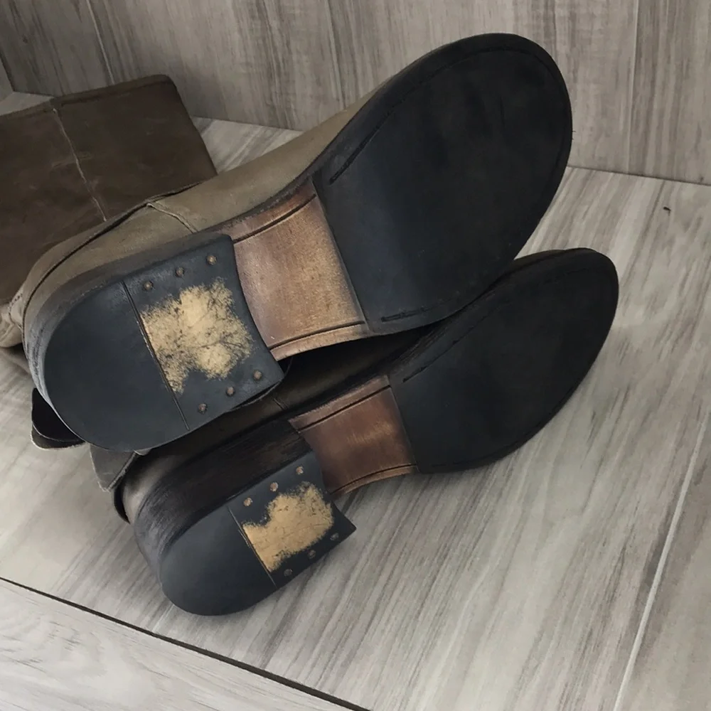 Steve Madden Larent leather riding boots size 7.5M_10